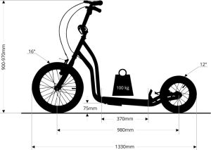 Hulajnoga inSPORTline Suter SE Czarny (SM16074-1) 2