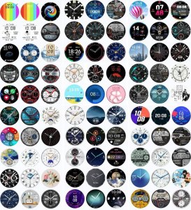 Smartwatch Dexxer SMARTWATCH MĘSKI 2 PASKI DT70 CZARNY 8