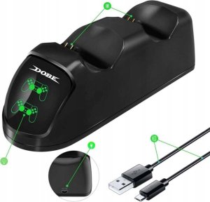 Dexxer STACJA DOKUJĄCA PADÓW PS4 ŁADOWARKA POZIOMA CS-02 11