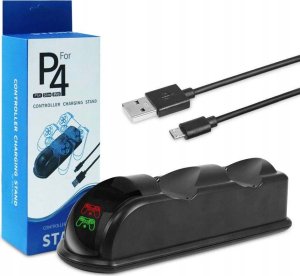 Dexxer STACJA DOKUJĄCA PADÓW PS4 ŁADOWARKA POZIOMA CS-02 2