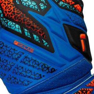 Reusch Rękawice bramkarskie Reusch Attrakt Solid niebiesko-czarne 5570515 4467 7,5 6