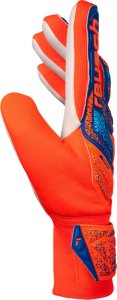 Reusch Rękawice bramkarskie Reusch Attrakt Starter Solid Junior pomarańczowo-niebieskie 5572514 2290 8 4