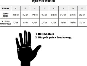 Reusch Rękawice bramkarskie Reusch Attrakt Starter Solid Junior czarne 5572514 7700 4,5 8