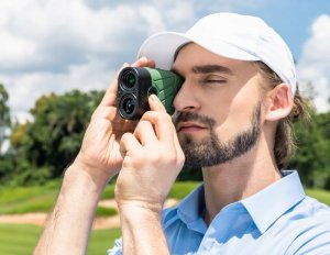 Dalmierz Mileseey DALMIERZ LASEROWY MYŚLIWSKI LORNETKA LUNETA GOLFOWA TRYBY 6xZOOM 1000m ETUI 7