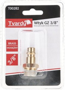 Tvardy Wtyk mosiężny GZ 3/8" typ męski (1/10/100) 3
