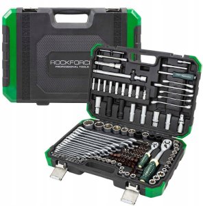 Zestaw narzędzi Rockforce Zestaw narzędzi 125+6el. 1/4", 3/8", 1/2" Premium 2