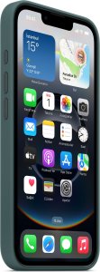 Apple APPLE iPhone 16e Silicone Case Lake Green 3