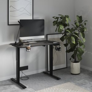 Biurko Diablo Chairs EGON 1100 Czarne 110 cmx60 cm 5