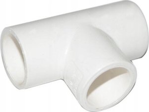 IDMAR Trójnik PVC 1/2" system klejony - zimna woda; PVCTKW015.301 2