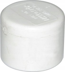 IDMAR IDMAR Zaślepka PVC 1" system klejony - zimna woda PVCZAKW025.301 2