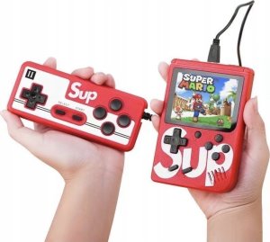 OEM Konsola Retro Mini 400 Gier, przenośna + PAD dla dwóch graczy 2
