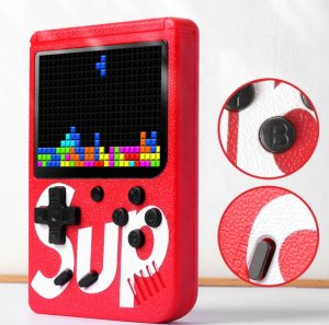 OEM Konsola Retro Mini 400 Gier, przenośna + PAD dla dwóch graczy 3