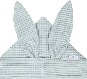 Baby Matex MATEX Okrycie kąpielowe wafel PRESTIGE BUNNY 70x140 [TB0456_33] j.zielony* 3