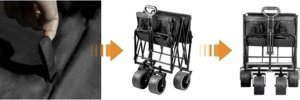 Wózek narzędziowy Gardlov Wózek transportowy składany Gardlov 23084 3