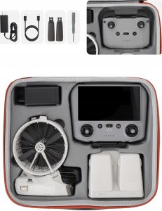 SunnyLife Futerał XL HARD Case Osłona Etui Pokrowiec Walizka na Pilot i Dron DJI FLIP / FP-B958-D / Czarny 4