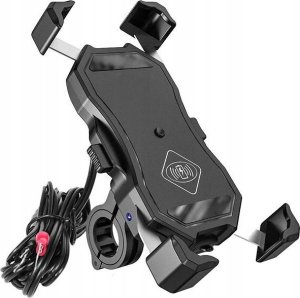eXtremestyle Extremestyle R13W Uchwyt Na Telefon Z Ładowarką Na Kabel Usb-C I Indukcyjną 2