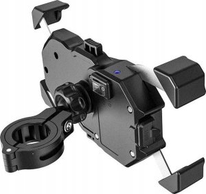 eXtremestyle Extremestyle R13W Uchwyt Na Telefon Z Ładowarką Na Kabel Usb-C I Indukcyjną 3