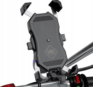 eXtremestyle Extremestyle R13W Uchwyt Na Telefon Z Ładowarką Na Kabel Usb-C I Indukcyjną 4