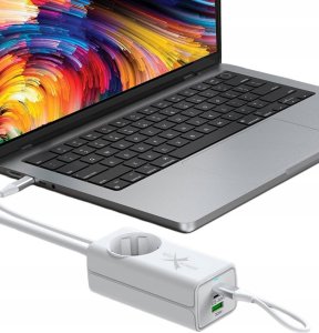 Ładowarka eXtremestyle Ładowarka Sieciowa Gan Evo 65W 2 Xusb-C+Usb+230V 15
