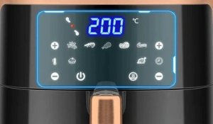 Frytkownica beztłuszczowa Aigostar  Frytkownica Beztłuszczowa Ava Gold 7L 1900W Air Fryer Xl Frytownica Lcd 7