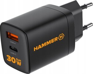 Ładowarka Hammer Ładowarka Sieciowa Hammer 30W Pd Usb Typ-C Rapidcharge Duo 4