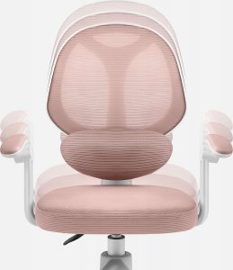 MarkAdler Fotel Obrotowy Krzesło Dla Dzieci Młodzieży Mark Adler Junior 4.5 Pink 9