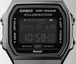 Zegarek Casio Vintage Zegarek Casio Vintage Bluetooth ABL-100WEGG -1BEF retro krokomierz . 5
