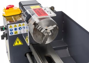 Powermat MINI TOKARKA STOŁOWA DO METALU DREWNA OBRABIARKA 0-2500 obr./min +AKCESORIA 10