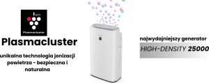 Oczyszczacz powietrza Sharp UA-KIN52E-W 3