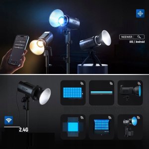 Lampa studyjna Neewer Lampa Studyjna Oświetleniowa Video Led Rgb 150w Bluetooth / Neewer Ms150c 10