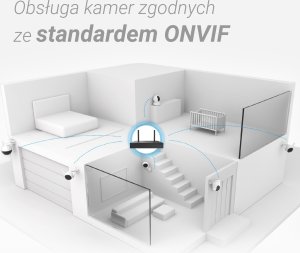 Rejestrator Ezviz Rejestrator IP Ezviz X5S-4W 4