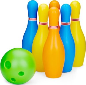 Eddy Toys KRĘGLE OGRODOWE GIGANT WYSOKOŚĆ 19,5CM 8 ELEMENTÓW 2