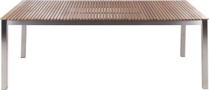 Selsey Stół ogrodowy z certyfikowanego drewna tekowego 200 x 90 cm jasny VIAREGGIO II 4