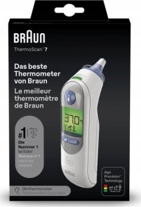 Termometr Braun Braun IRT6525 termometr elektroniczny Termometr kontaktowy Biały Ucho Przyciski 11
