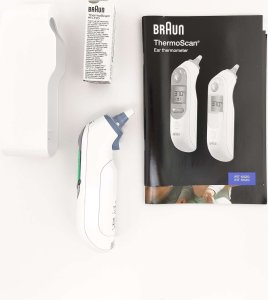 Termometr Braun Braun IRT6525 termometr elektroniczny Termometr kontaktowy Biały Ucho Przyciski 13