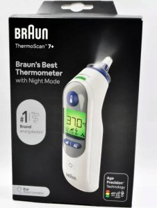Termometr Braun Braun IRT6525 termometr elektroniczny Termometr kontaktowy Biały Ucho Przyciski 15