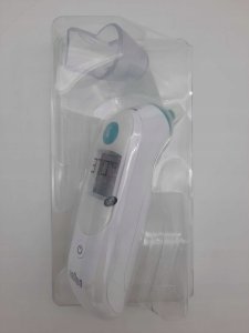 Termometr Braun Braun IRT6525 termometr elektroniczny Termometr kontaktowy Biały Ucho Przyciski 23