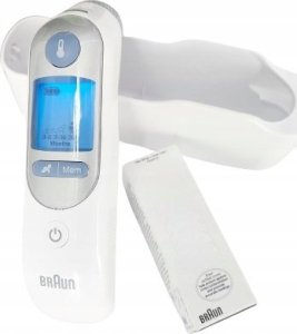 Termometr Braun Braun IRT6525 termometr elektroniczny Termometr kontaktowy Biały Ucho Przyciski 6