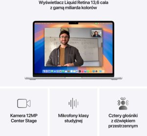 Laptop Apple MacBook Air 13 M4 / 16 GB / 512 GB (MW0X3ZE/A) 5