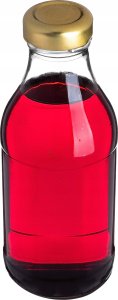 Kadax Butelka Na Nalewki 330ml Bimber Z Zakrętką Wódkę Sok Szklana 1szt Soki 4