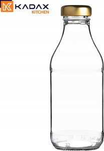 Kadax Butelka Na Nalewki 330ml Bimber Z Zakrętką Wódkę Sok Szklana 1szt Soki 5