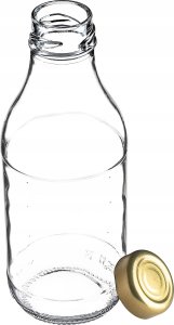 Kadax Butelka Na Nalewki 330ml Bimber Z Zakrętką Wódkę Sok Szklana 1szt Soki 6
