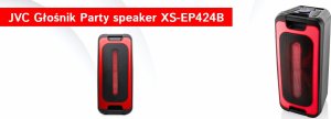 Kolumna JVC Głośnik JVC PartySpeaker XS-EP424B Czarny 2