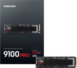 Dysk SSD Samsung 9100 Pro 4TB M.2 2280 PCI-E x4 Gen5 NVMe (MZ-VAP4T0BW) 4
