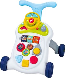 LeanToys Interaktywny Chodzik Pchacz Kierownica Światła Dźwięki 2
