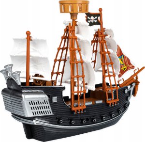 LeanToys Okręt Piracki Statek Piraci Pirat Łódź + Figurki 6