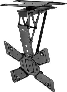 Maclean Uchwyt do TV elektryczny sufitowy , obsługa TUYA, max VESA 600x400, obrót 90st. pilot, 23"-65", 30kg, MC-491 3