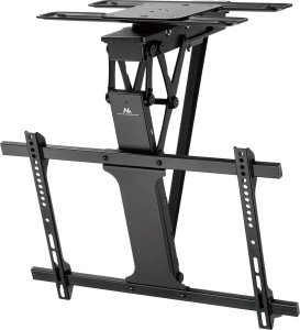 Maclean Uchwyt do TV elektryczny sufitowy , obsługa TUYA, max VESA 600x400, obrót 90st. pilot, 32"-75", 35kg, MC-490 2