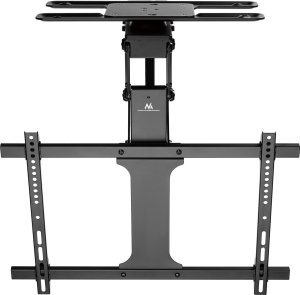 Maclean Uchwyt do TV elektryczny sufitowy , obsługa TUYA, max VESA 600x400, obrót 90st. pilot, 32"-75", 35kg, MC-490 3