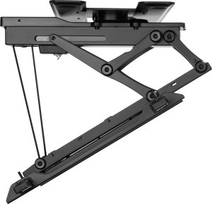 Maclean Uchwyt do TV elektryczny sufitowy , obsługa TUYA, max VESA 600x400, obrót 90st. pilot, 32"-75", 35kg, MC-490 5
